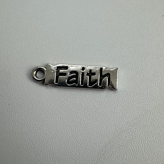 Faith Tag Charm