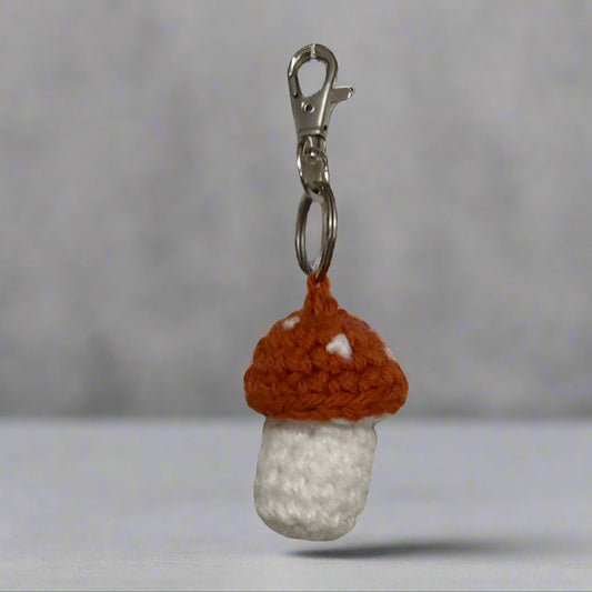 Mushroom Keychain