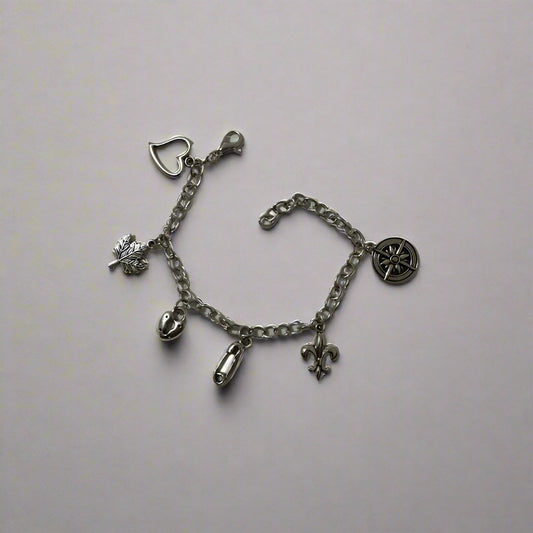 Weary Traveler Charm Bracelet